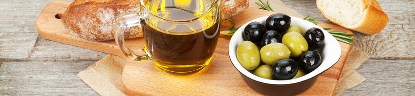 Olives et huile